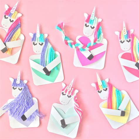 12 Magical Unicorn Valentines | Random Acts of Crafts