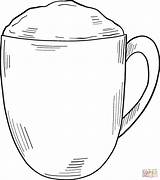 Cup Of Coffee coloring Page  Free Printable Coloring Pages sketch template