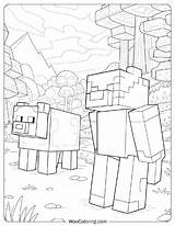 92 Minecraft Coloring Pages Free PDF To Print  Woo sketch template