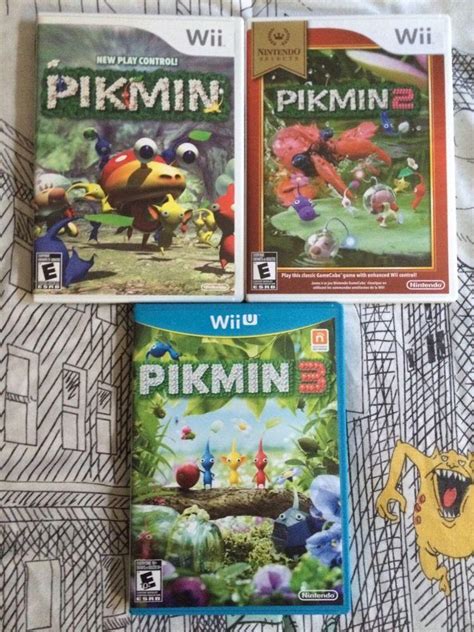 Pikmin, Pikmin 2 And Pikmin 3 Lot for Nintendo Wii or Wii U | #1789132985