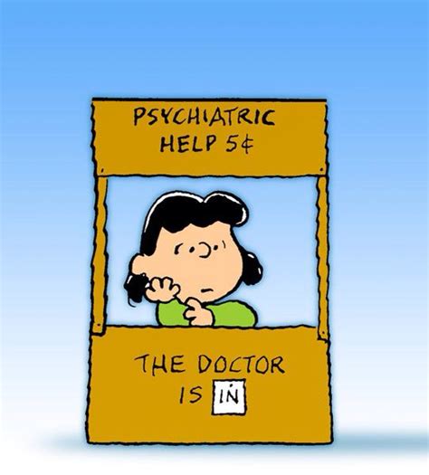 The doctor is: in. | Lucy van pelt, Psychiatric help, Snoopy wallpaper