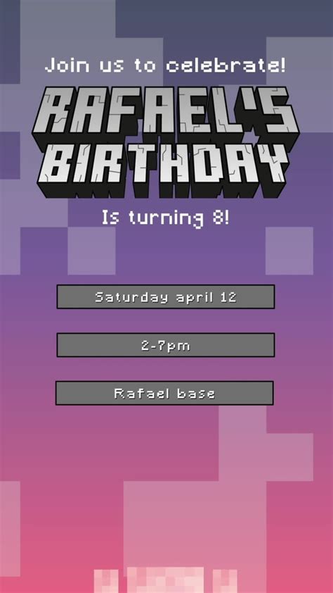 Design your animated birthday invitations by Proccasalva | Fiverr