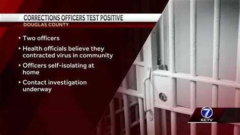 Two Douglas County corrections officers test positive for COVID-19