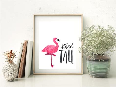 Stand Tall Printable Wall Art - Etsy