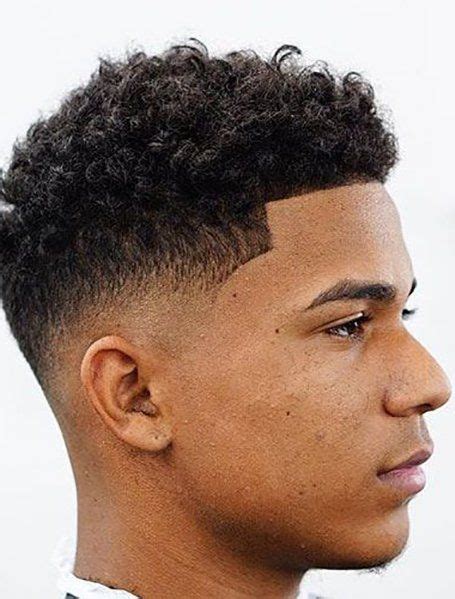 Curly Hair Fade | Black Men Haircut