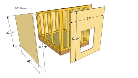 Simple DIY Dog House Plans | Dog House Plans | Easy dog house, Dog house plans, Dog house diy plans