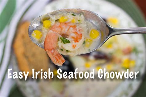 Easy Irish Seafood Chowder Recipe - Lakes and Lattes