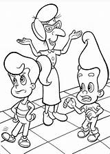 Printable Jimmy Neutron coloring Page  Download Print Or Color Online sketch template