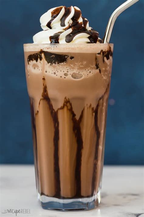 Frozen Hot Chocolate: 3 Ways (VIDEO) - The Recipe Rebel