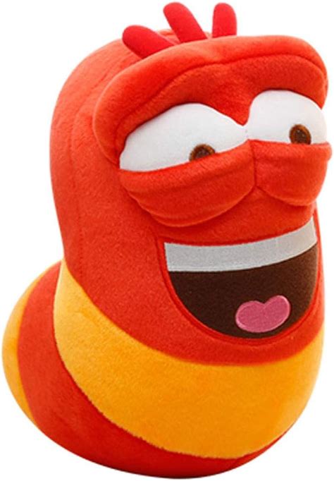 Amazon.com: Aismrii Larva Plush Red Plush 8": Toys & Games