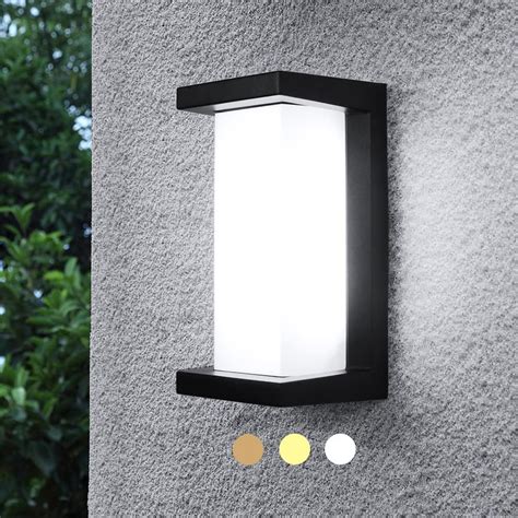 Sytmhoe Modern Outdoor Wall Lights,24W-LED Wall | Ubuy India