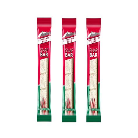 Buy Andes Peppermint Bark Candy Snap Bar 1.5oz 3 Pack, Andes Mints Bulk ...