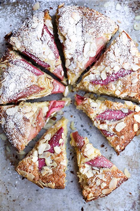 Rhubarb-Almond Cake ⋆ Food Curation