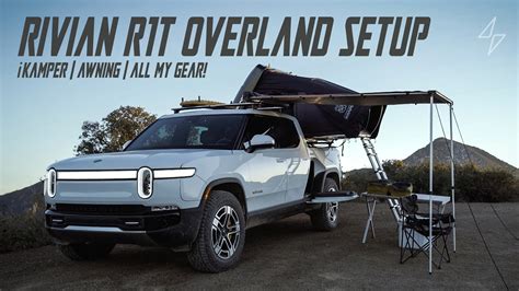 RIVIAN R1T Overland Truck Walk Around | iKamper Skycamp Mini 3 and all ...