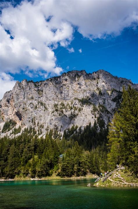 Green Lake Austria Summer tourist ... | Stock image | Colourbox