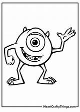 Printable Monsters Inc Coloring Pages Updated 2023 sketch template