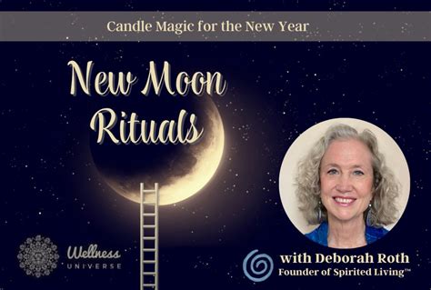 New Moon Rituals: Candle Magic for the New Year - The Wellness Universe Blog