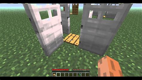 Minecraft - How to make a Door Trap - YouTube