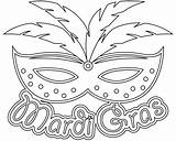 Mardi Gras Mask Free Coloring Page  Printable Pages sketch template