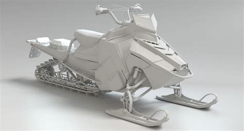 Snowmobile 3D Model $59 - .blend .dae .fbx .max .obj - Free3D