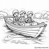 Rowboat Coloring Pages  Free & Printable sketch template