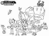 Rusty Rivets Coloring Pages  Free Printable For Kids sketch template