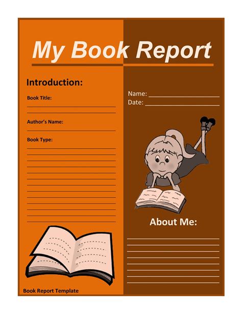 30 Book Report Templates & Reading Worksheets