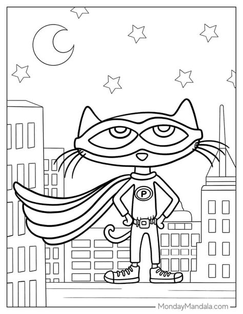 22 Pete The Cat Coloring Pages (Free PDF Printables), 53% OFF