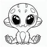 Cute Alien For Kids coloring Page  Download Print Or Color Online sketch template
