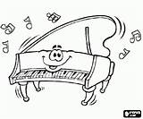 Baby Grand Piano Floor Plan Sketch Coloring Page sketch template