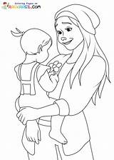 Dibujos De Mamá Para Colorear sketch template