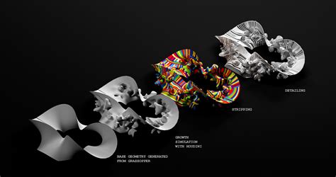 Differential Growth Structures on Behance