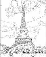 Paris France Coloring Pages At GetColoringscom  Free Printable sketch template