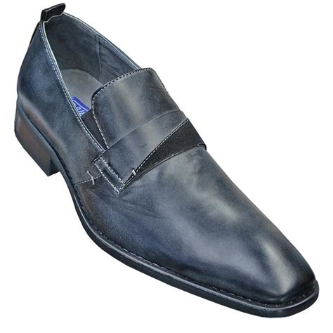 Brutini Dusty Charcoal Grey Loafer Dress Shoes B1001618-8 - $59.90 ...