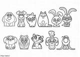 Raskrasil The Secret Life Of Pets 23 coloring Page sketch template