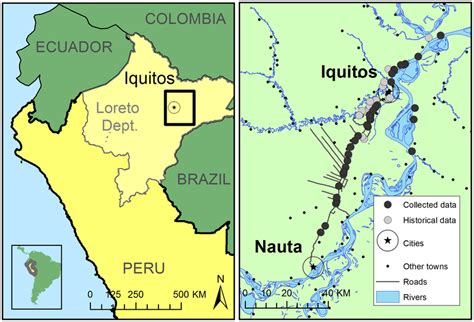 Iquitos Mapa Loreto