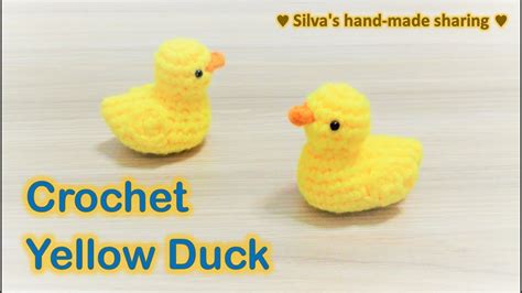 Super Easy Crochet Yellow Duck - Little Ducks | ️‍🔥 Step by Step ️‍🔥 - YouTube