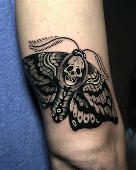 12+ Death Moth Tattoo Ideas To Inspire You!