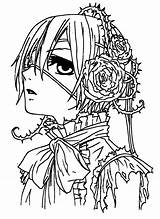 Black Butler Coloring Pages To Print  Free Printable sketch template