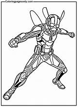 30  Ant man Coloring Pages Free Printable PDF & Online sketch template