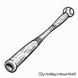 Baseball Bat Coloring Pages  Free & Printable sketch template