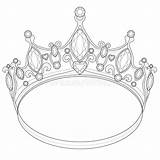 Tiara Coloring Page sketch template