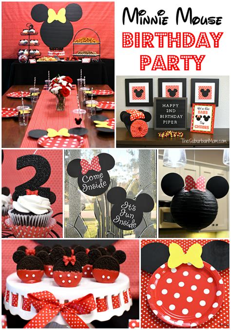 Mickey Minnie Mouse Birthday