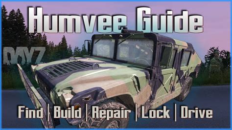 How to Find and Repair the Humvee M1025 in DayZ - Locations, Fix, Lock ...