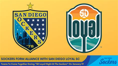 News: Sockers Form Alliance With San Diego Loyal SC - San Diego Sockers