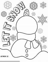 ️ SNOW DAY COLORING CONTEST  Pocketful Of Posies sketch template