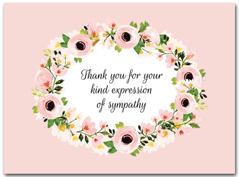 Buy Sweetzer & Orange 25x Funeral Thank You Cards with Envelopes – Blank Floral Sympathy ...