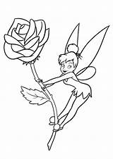 Free & Easy To Print Tinkerbell Coloring Pages  Fairy coloring sketch template