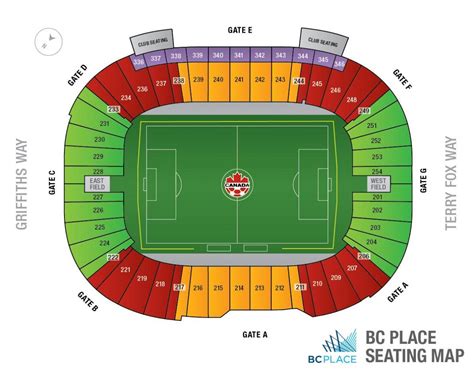 Bc Stadium Seating Map