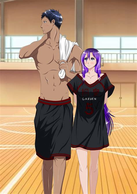 Aomine Daiki x Momoi Aoshi - Kuroko no Basuke by Slayer404 on DeviantArt